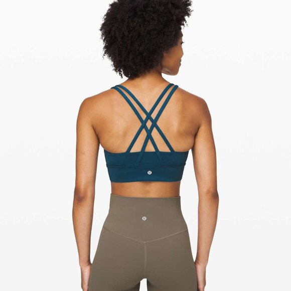 Lululemon Energy Bra Long-Line in Night Diver - Picture 2 of 3